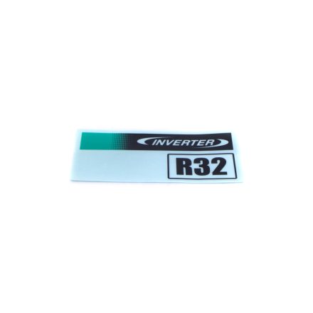 LABEL NAME PLATE (INVERTER/R32) (3P363579-1)